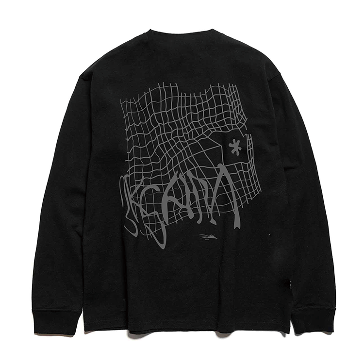 3kasham监狱数字网格概念图像t恤