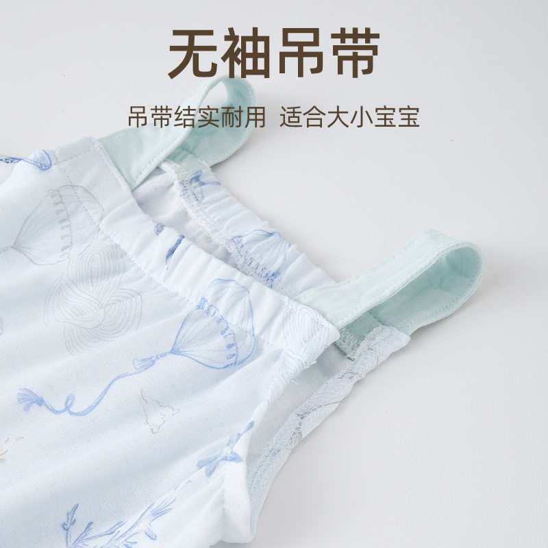 婴儿夏薄款衣服包屁衣连