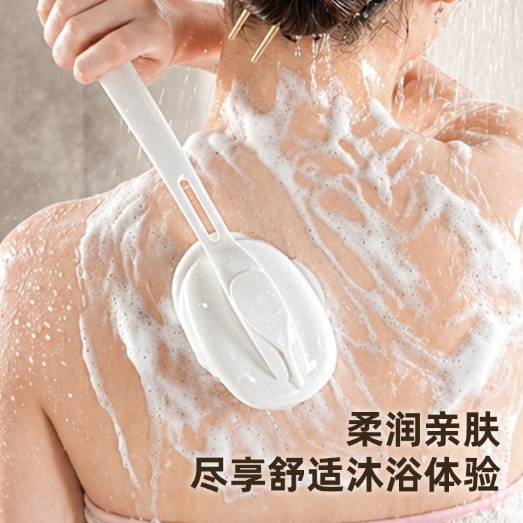 可拆卸长柄搓泥洗澡刷沐