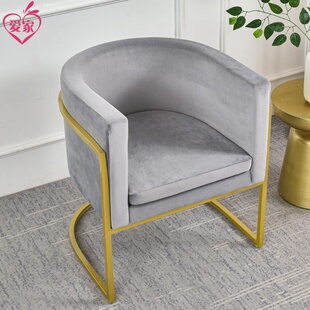 万能弹力全包盖u型单人沙发套罩卡座套单人椅子罩美甲沙发防尘罩