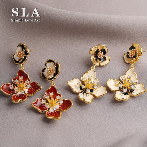 耳环SimpleLoveAcc银针法式