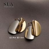 时尚 Simple 气质高级感银针耳环女 法式 清冷感个性 Love Acc私家