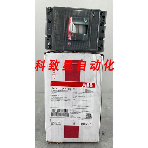工业配件XT2SU3060AFD000XXX TMAX 断路器60 A 3P 480V-600V TMF