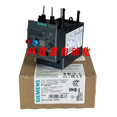工业配件3RU2126-1EB0/3RU21261EB0 过载继电器2.8-4.0A