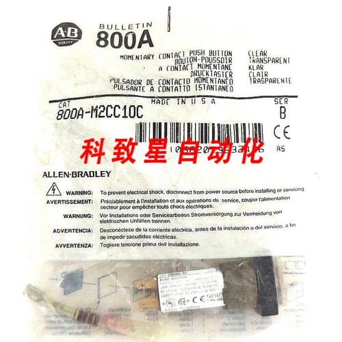 工业配件800A-M2CC10C 按钮 CLEAR 800AM2CC10C SER.B