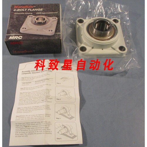 工业配件MARATHON MRC C4F107SS 4-安装轴承 1-7/16孔径