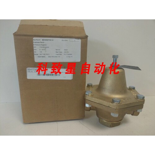 工业配件ACME CACH压力阀BF-401 3/4英寸250PSI B283-C37700