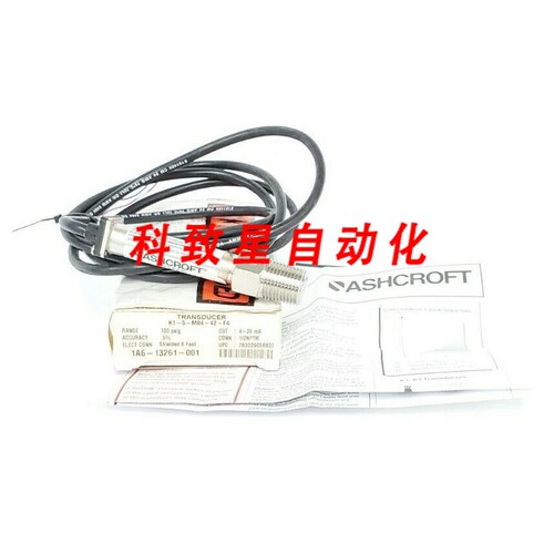 工业配件K1-5-M04-42-F4 传感器100PSIG 4-20MA 1/2英寸 NPTM 6FT