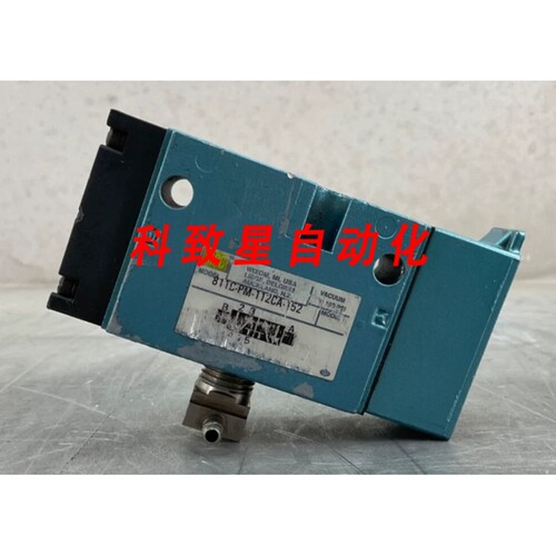工业配件MAC阀门811C-PM-122CA-152电磁阀120VAC 150PSI 3/8/
