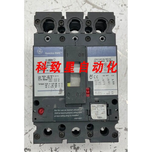 工业配件GE SEHA24AT0060 断路器60A FRAME 480VAC 2P SRPE60A PL