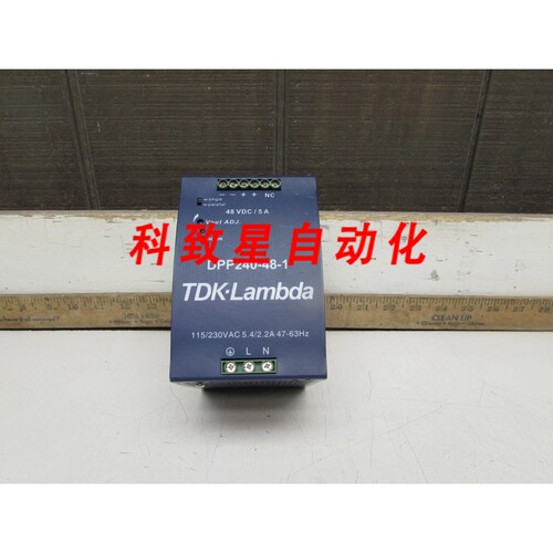 工业配件DPP240-48-1电源115/230VAC 5.4/2.2A输入48VDC 5AMP