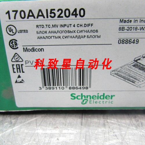 工业配件170AAI52040 RTD TC MV INPUT 4CH