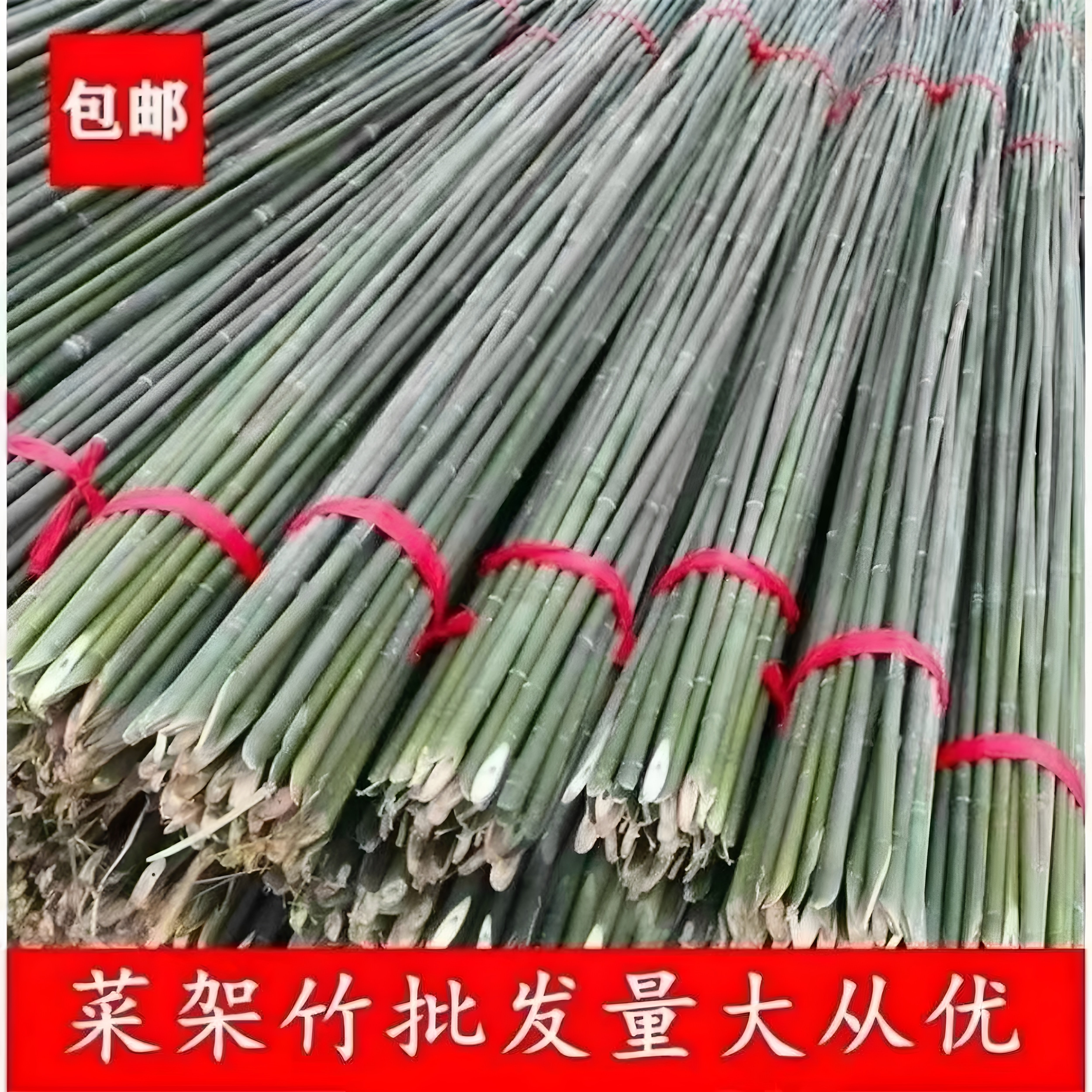 竹竿菜园搭架蔬菜黄瓜豆角爬藤架杆篱笆栅栏小竹杆番茄四季豆花坛