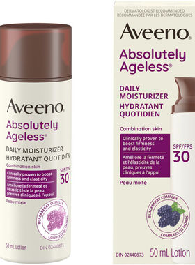 Aveeno艾维诺Absolutely Ageless? 黑莓日常保湿霜 SPF 30