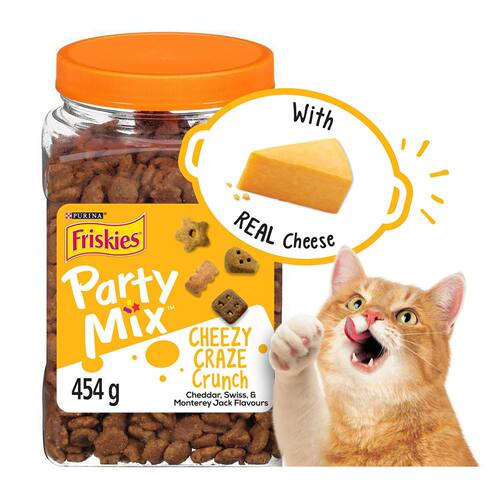加拿大代购Purina普瑞纳friskies喜跃喜悦猫零食磨牙洁齿饼干454g