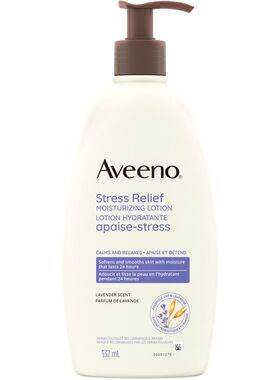 加拿大Aveeno艾维诺 舒缓压力保湿乳液 24小时保湿 2种规格