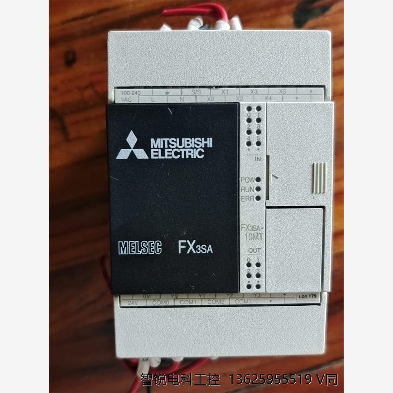 三菱FX3SA-10MT-CM，拆机