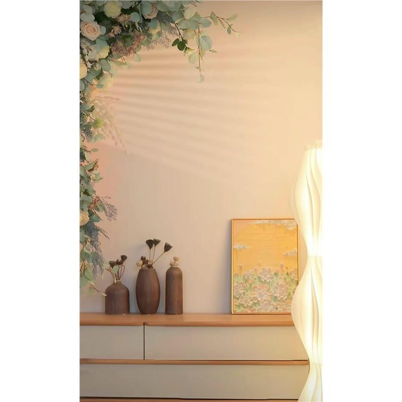 高级感室内白天晚上都可播搭配实景更逼真的网红主播直播背景布