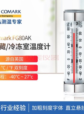 福禄克FLUKE COMARK FG80AK家冰箱超市冰柜温度计冷冻室药柜测量