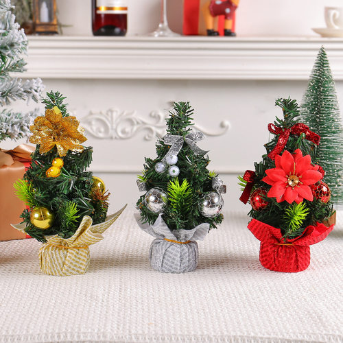 Mini Christmas Tree Ornament Christmas Tree Desktop Decorati