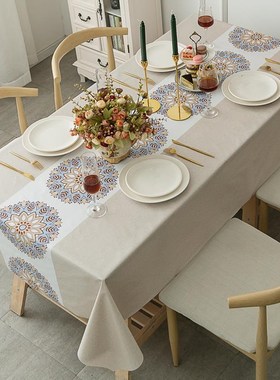 watproof tablecl plastic washable table cov mat big