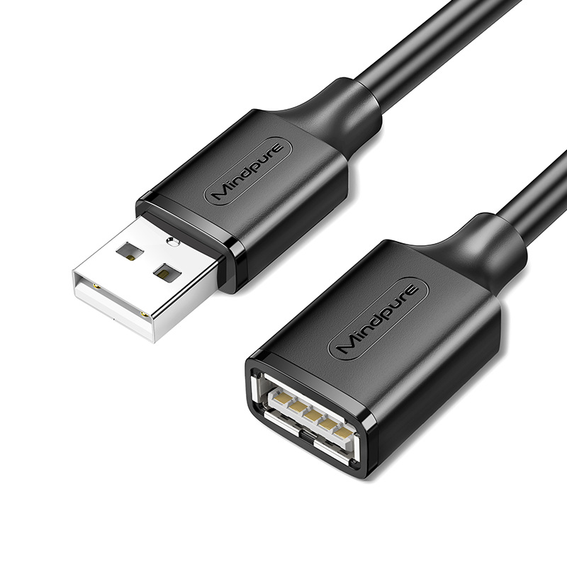 USB 2.0 extension line,  data connection with extension line