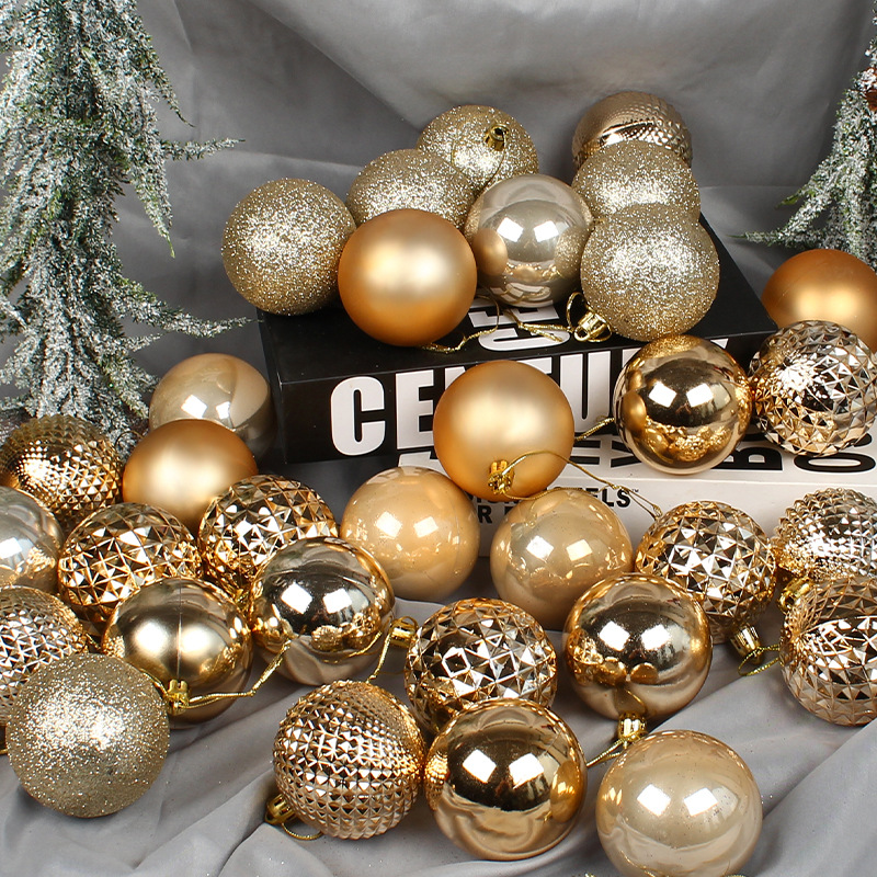 Christmas decorative ball pendant with glossy matte finish
