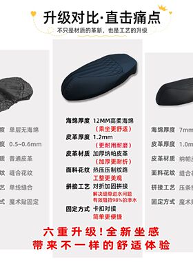 适用适用九号电动M5M395CM85C+MK2座垫套N370CM95CMZ座套防水改装