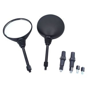 适用铃木复古太子125C后视镜改装 架子车 街车折叠摩托车反光镜男士