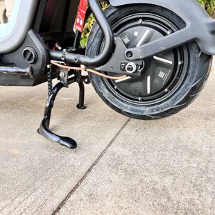适用适配九号FZ160电动车大脚撑FZ1 60/110中撑支撑改装双撑支架