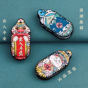 适用小牛电动车GO钥匙套GOVA f2真皮遥控钥匙包扣套