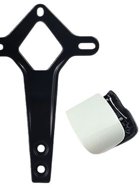 适用Q312黑色爱玛艾玛库克F366指挥官后靠背小支架腰靠海绵垫装饰