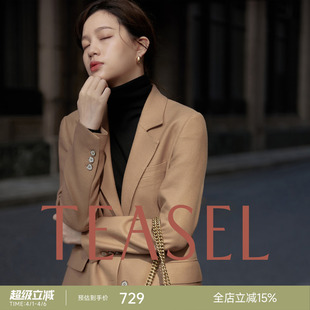 TEASEL「新 姿态」全羊毛秋冬定制高级感气质通勤职场精纺西装