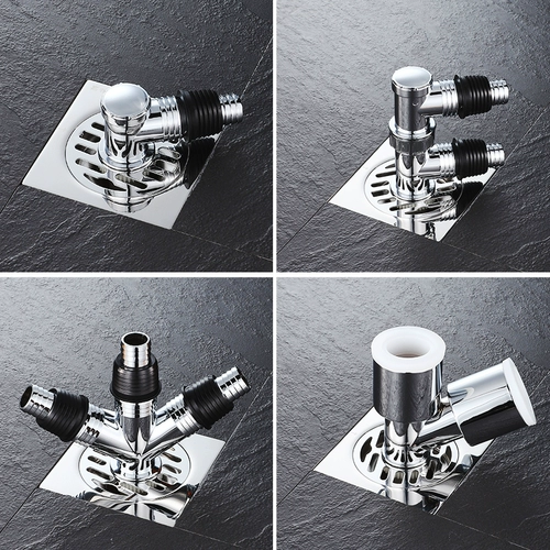 Стиральная машина дренажная труба утечка пола выходная ватерская пучка с тремя разделами ротора два -порта и трехлух удлиняется интермодификатор