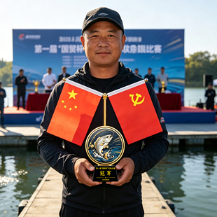 钓鱼奖杯定制水晶垂钓比赛钓鱼能手海钓奖牌单尾最重黑坑比赛纪念