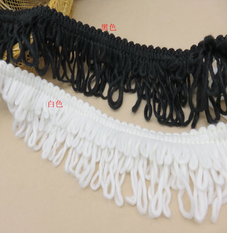 毛线流苏裙边辅料服装diy手工花边