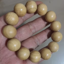 黄杨木珠子手串