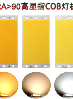 94x50MM高显指Ra90 LED灯板COB光源12V 20W高亮小灯DIY摄影补光灯