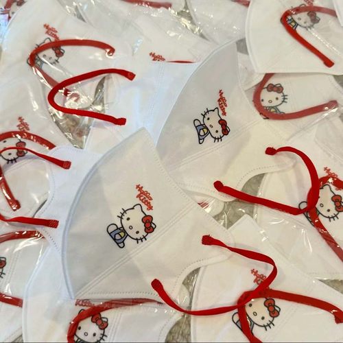 陈太太同款hellokitty3D立体口罩高颜值一次性可爱卡通成人显脸小