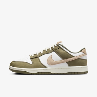 NIKE耐克Dunk 舒適百搭男女低幫輕便休閑板鞋 FQ8250 200 Low白棕