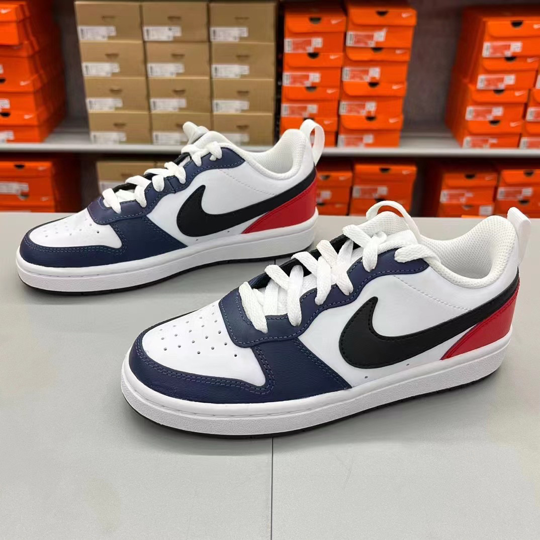 nike女鞋court borough low 2板鞋黑曜石轻便休闲鞋 do7446-101