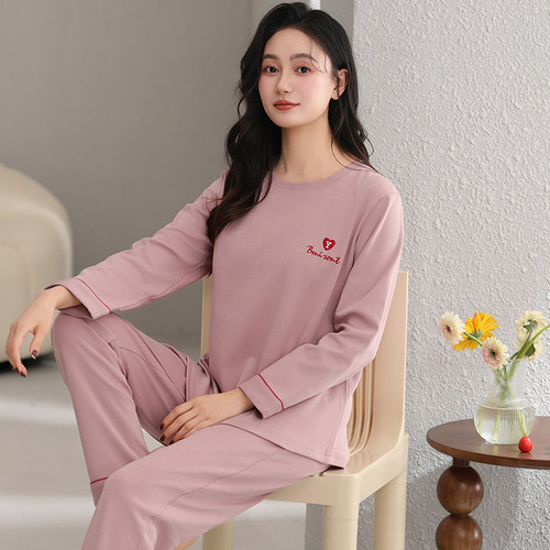 纯棉中老年妈妈睡衣套装大码