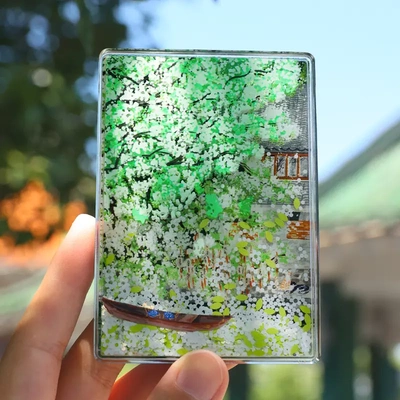 宁波东钱湖AR动画流沙冰箱贴