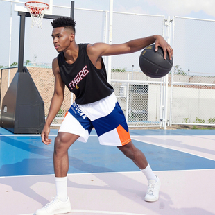 运动裤 训练裤 篮球五分裤 热身投篮美式 男速干运动短裤 街头篮球裤