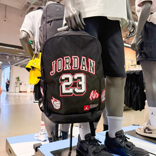 耐克Nike Jordan大容量电脑双肩包乔丹背包aj学生书包男女FV4558