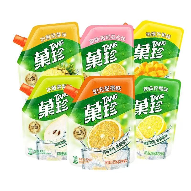 亿滋卡夫菓珍阳光甜橙味400g果真粉冲饮果珍固体饮料果汁粉饮料