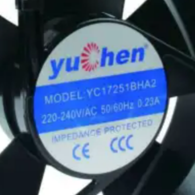 YUCHEN全新 17251 YC1725BHA2 220V 0.23A 机柜轴流风机散热风扇
