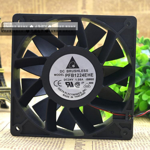 原装台达 PFB1224EHE 12CM 12038 24V 1.08A 大风 变频器散热风扇