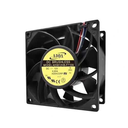 协喜ADDA AD0812HB-F71DS 12V 0.80A 8038 大风量变频器 散热风扇