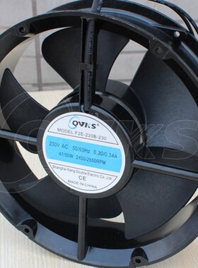 QVKS康双 KS2206HA2 F2E-220B-230 230V 0.34A配电箱机柜散热风扇
